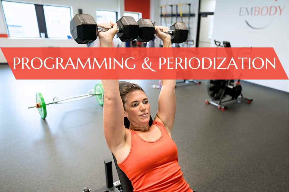 personal training fitness program